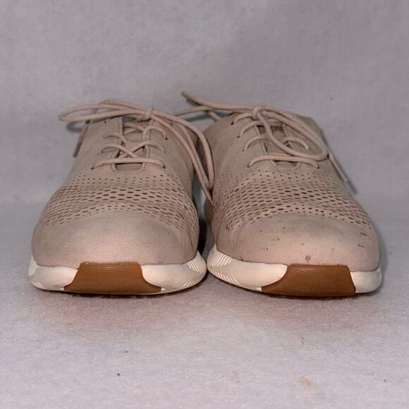 Cole Haan 2.ZeroGrand Stitchlite Wingtip Oxford Women’s Sneakers Tan size 8 - Picture 4 of 9